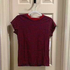 BDG, NWT, Striped Red & Blue Shirt